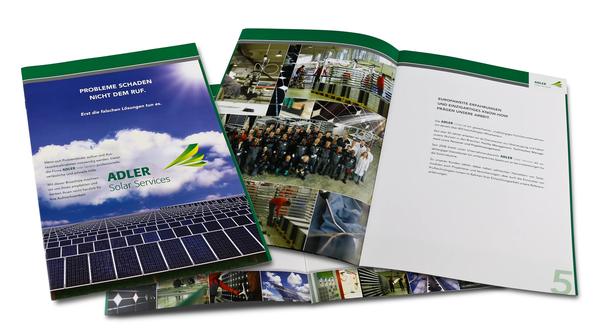 Projektansicht: Adler Solar Services GmbH