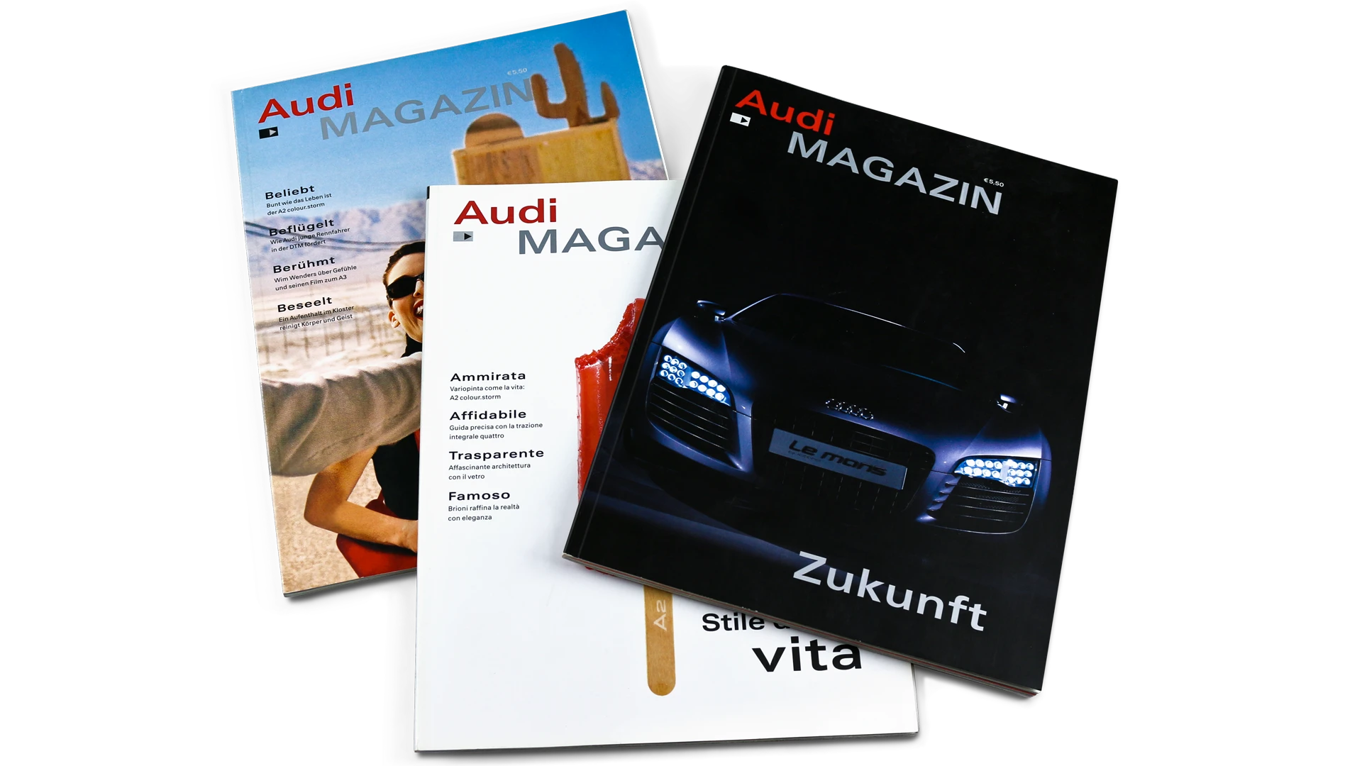 Projektansicht: Audi Magazin