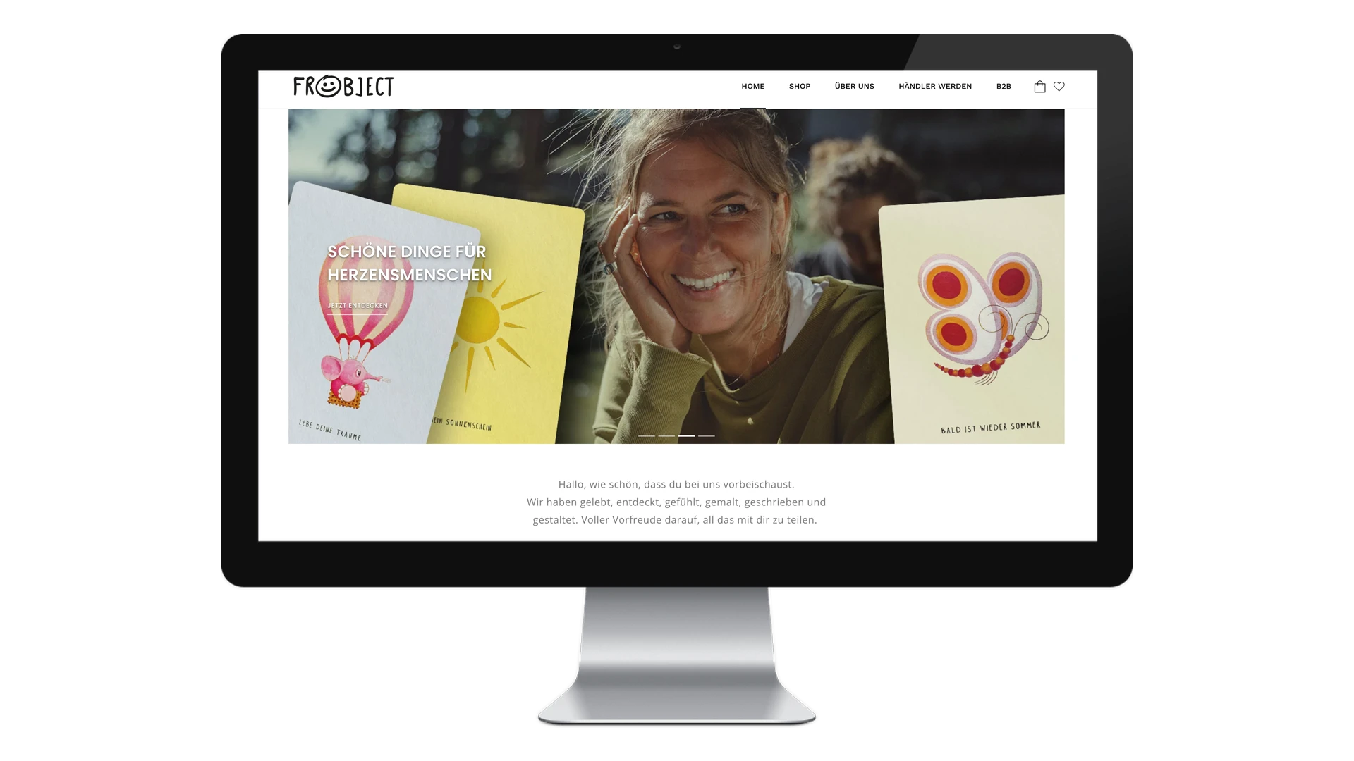 Projektansicht 1: Kartenmarie | frobject
